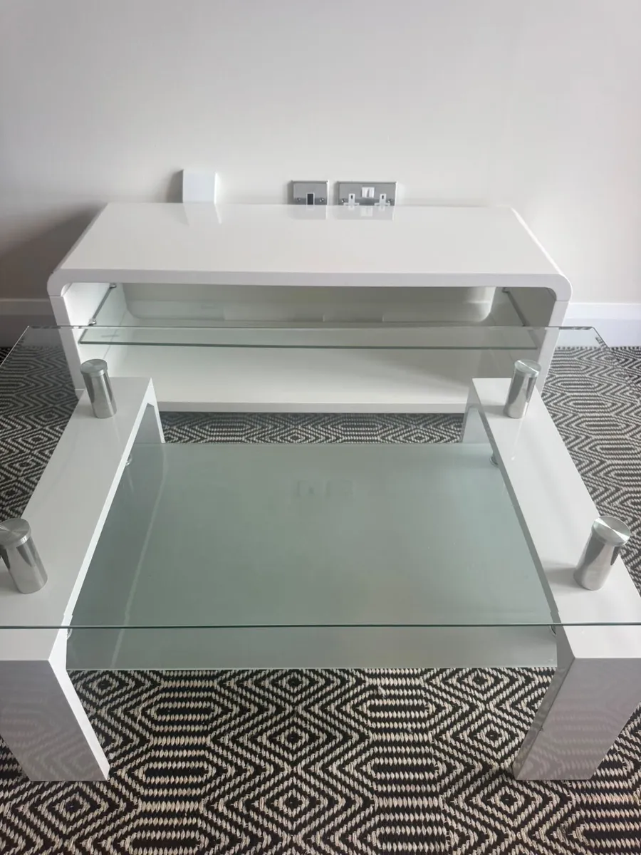 Coffee table & Tv stand - Image 1