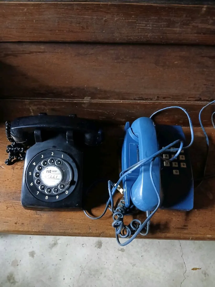Vintage telephones