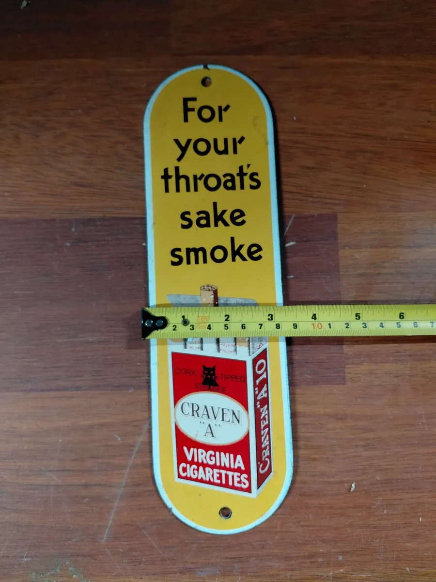 Vintage Style Enamel Finger Plate Door Protector – - Image 4