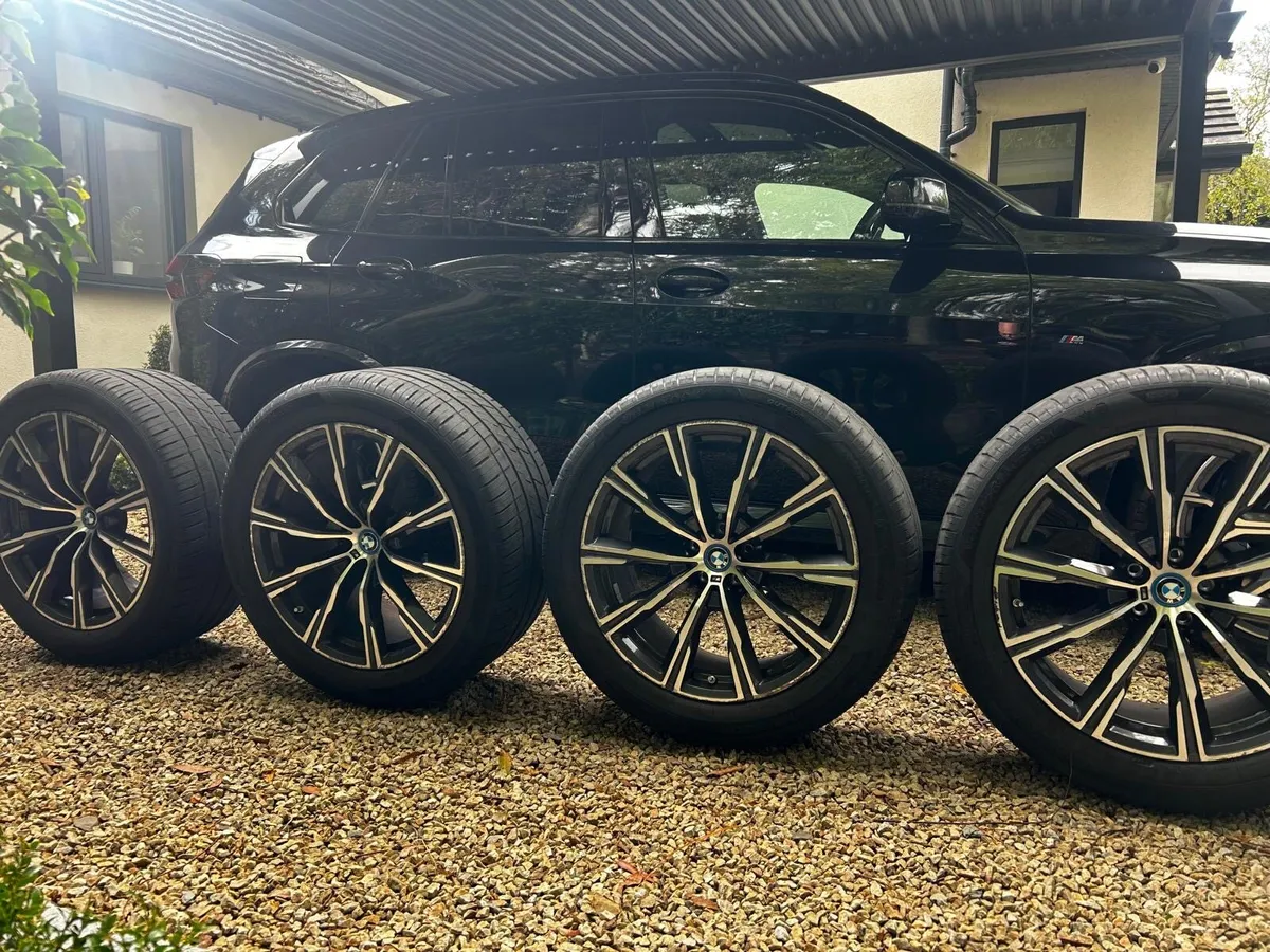 2024 bmw x5 msport 50e alloy wheels - Image 1
