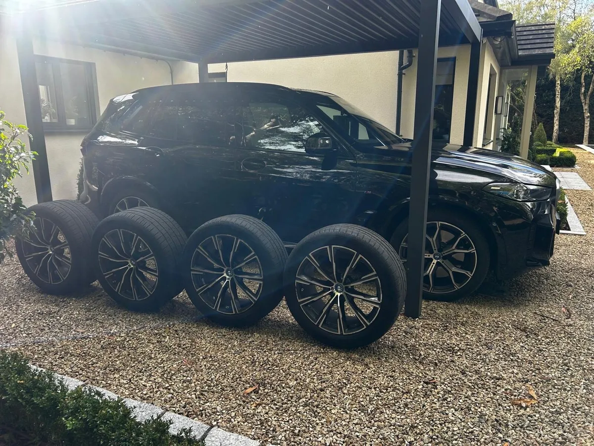 2024 bmw x5 msport 50e alloy wheels - Image 2