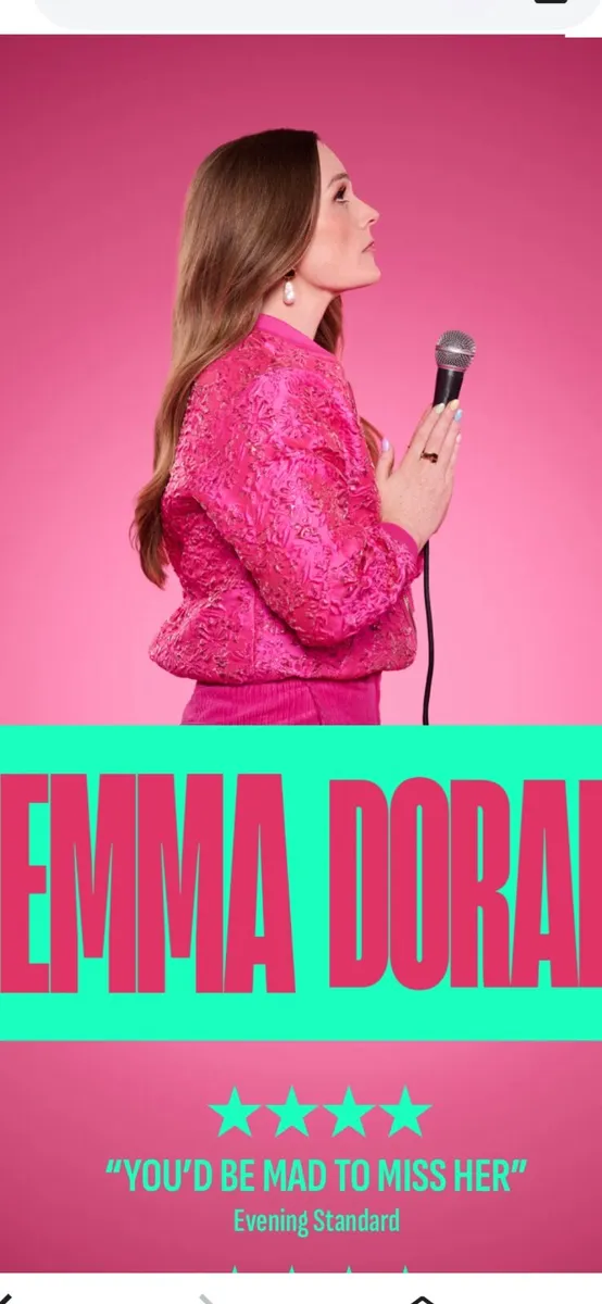 Emma Doran Galway 24.10.26 2 tickets