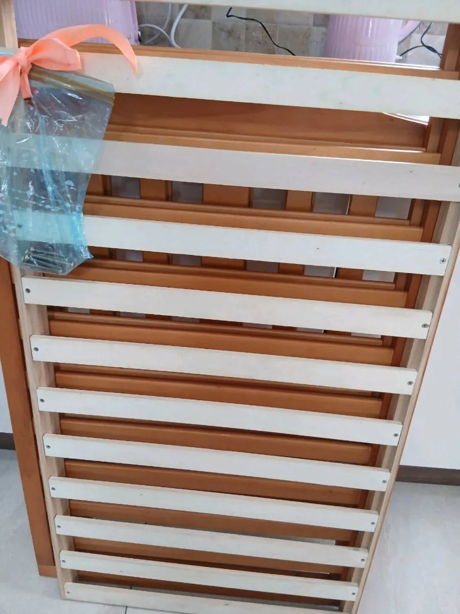 MOTHERCARE COT + 2 MATTRESS - Image 2
