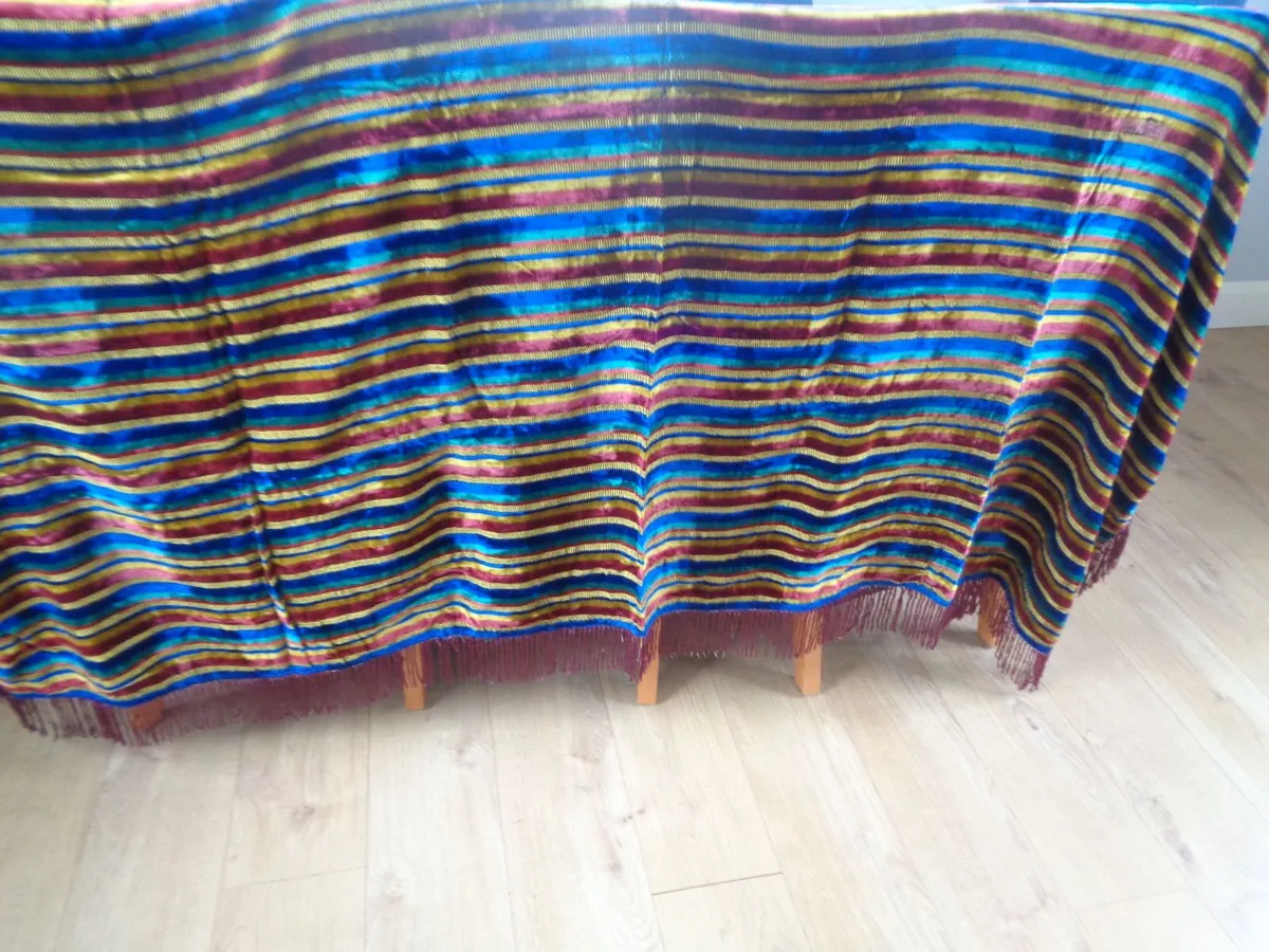 Multicoloured Throw/Blanket for Sale - Image 1
