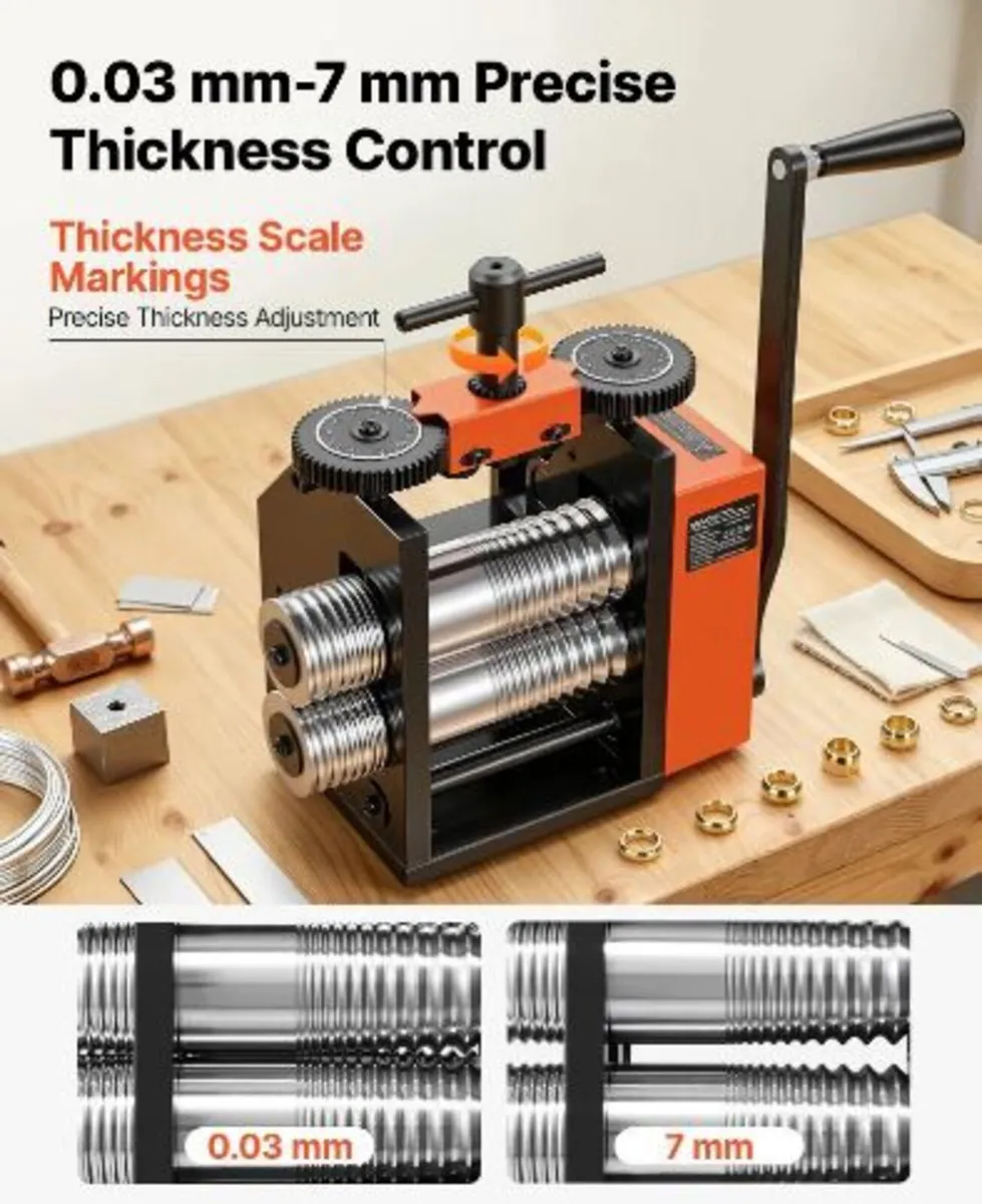 Rolling Mill 3-in-1 Round Flat Square - Image 4