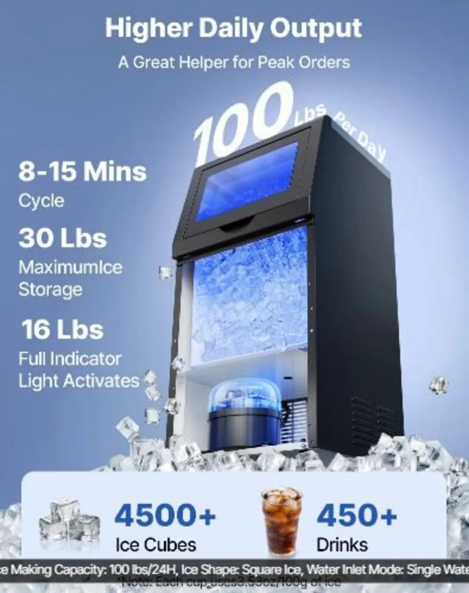 Commercial Ice Maker Machine - Image 2