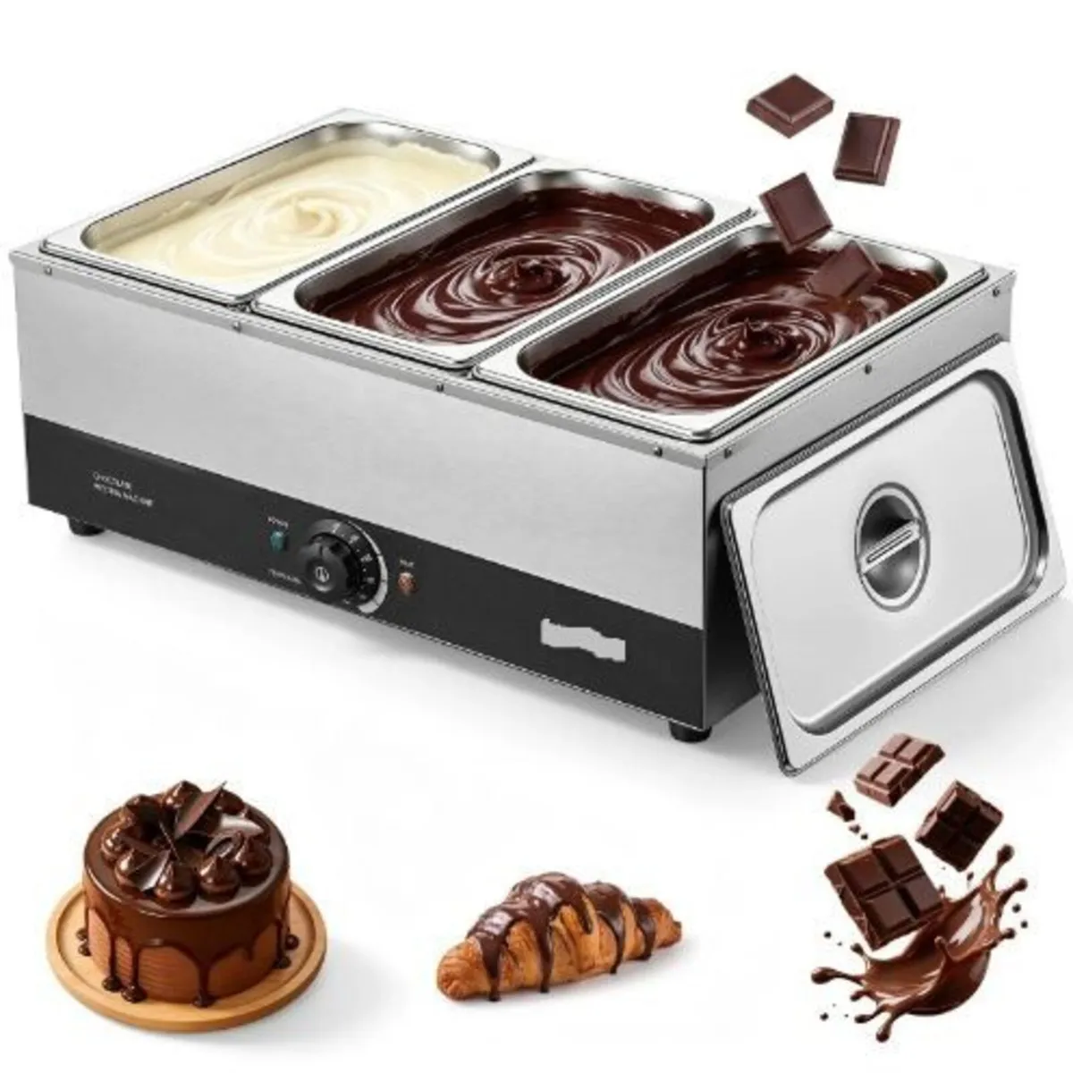 Chocolate Melting Machine, 3 Tanks - Image 3