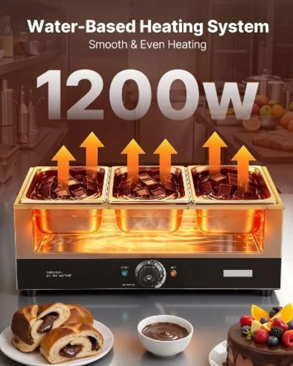 Chocolate Melting Machine, 3 Tanks - Image 4