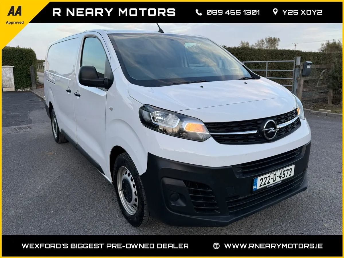 2022 222 Opel Vivaro Manual Diesel Vat INC LWB - Image 1