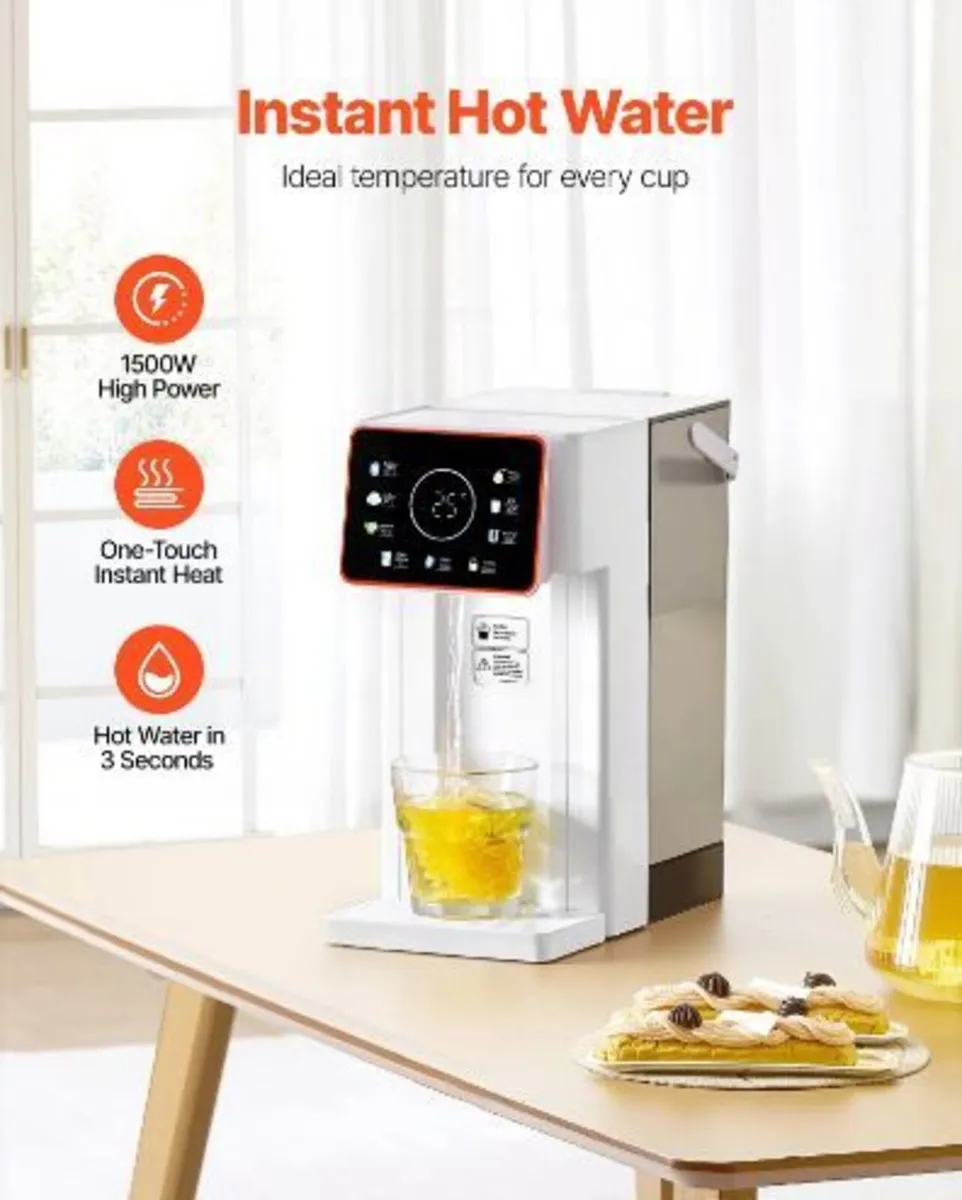 Instant Hot Water Dispenser, Countertop Boiling Wa - Image 2