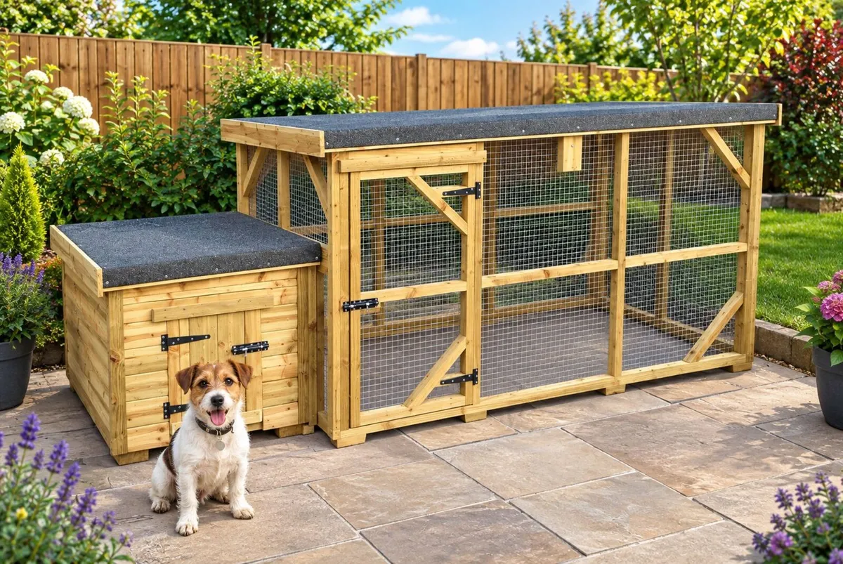 Dog kennel & enclosure - Image 1