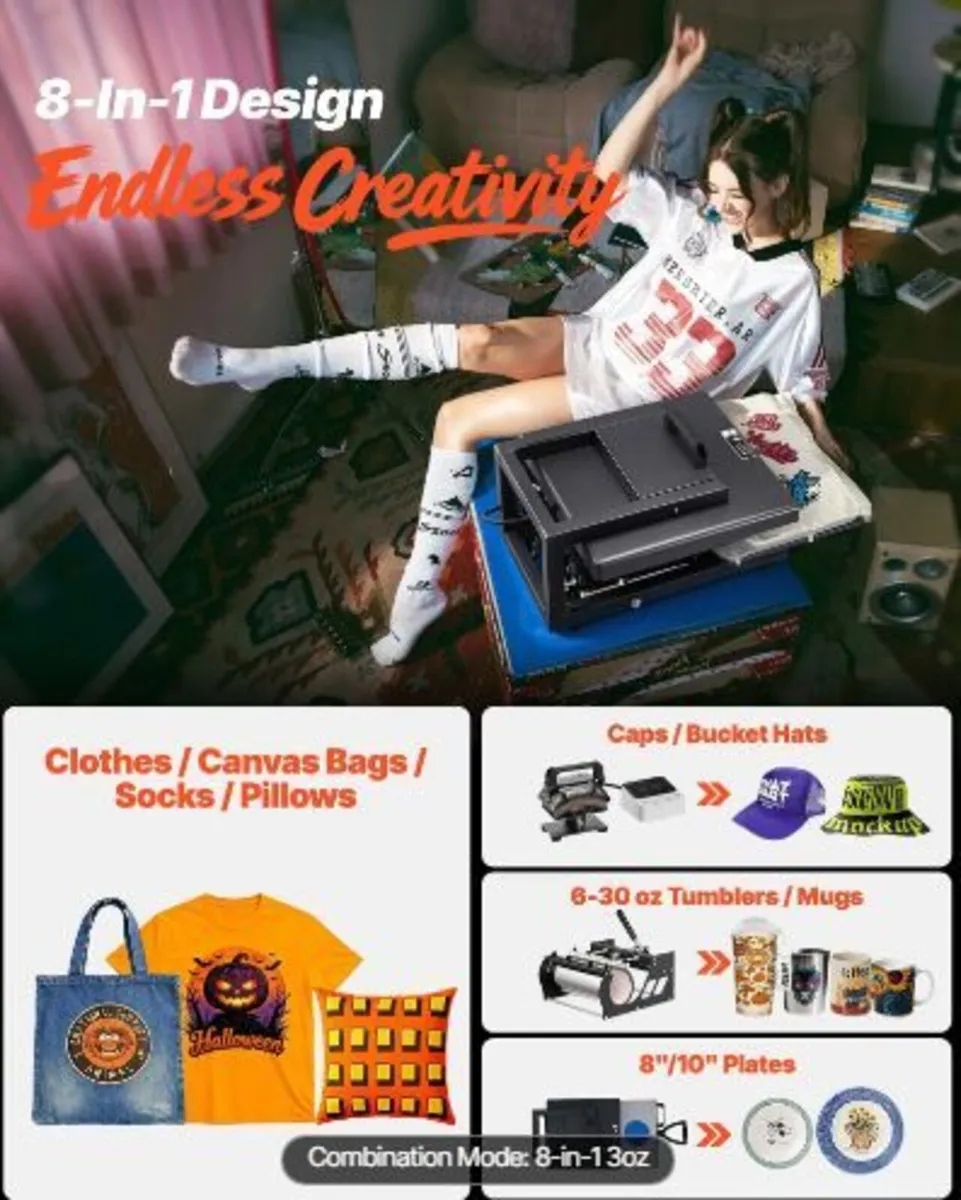 Hybrid Heat Press, 380 x 380 mm - Image 2
