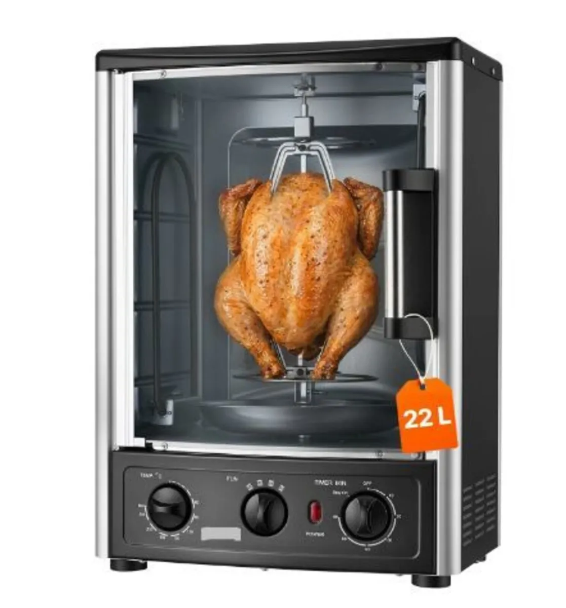 Countertop Vertical Rotating Oven 22L - Image 4