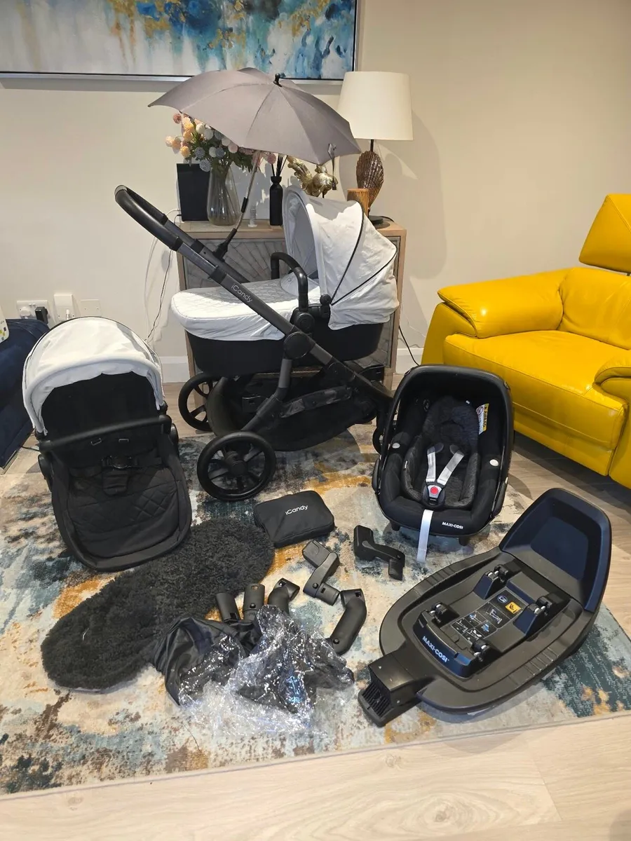 Icandy Orange travel system single double - Image 1