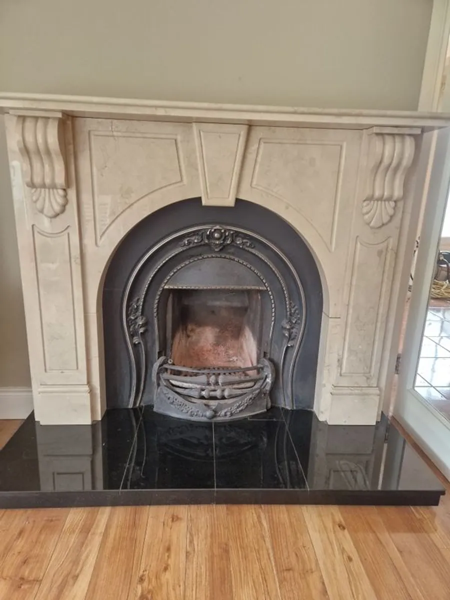 marbel fire place