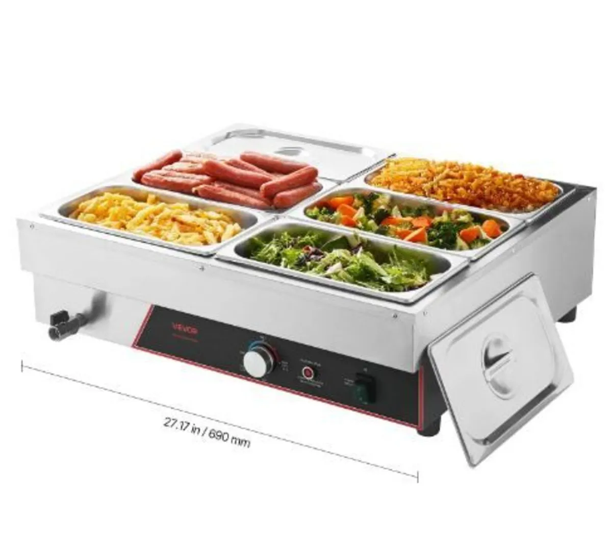 Commercial Food Warmer, 1500W - Image 3