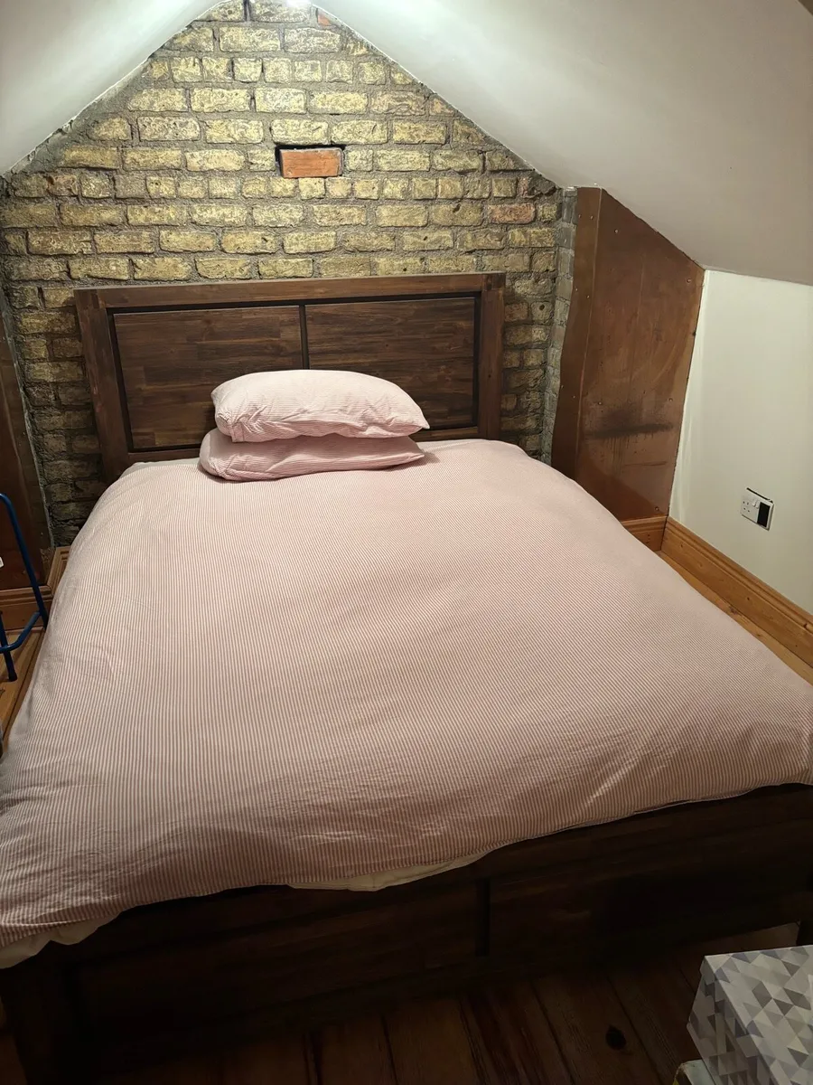 Double bed and Mattress