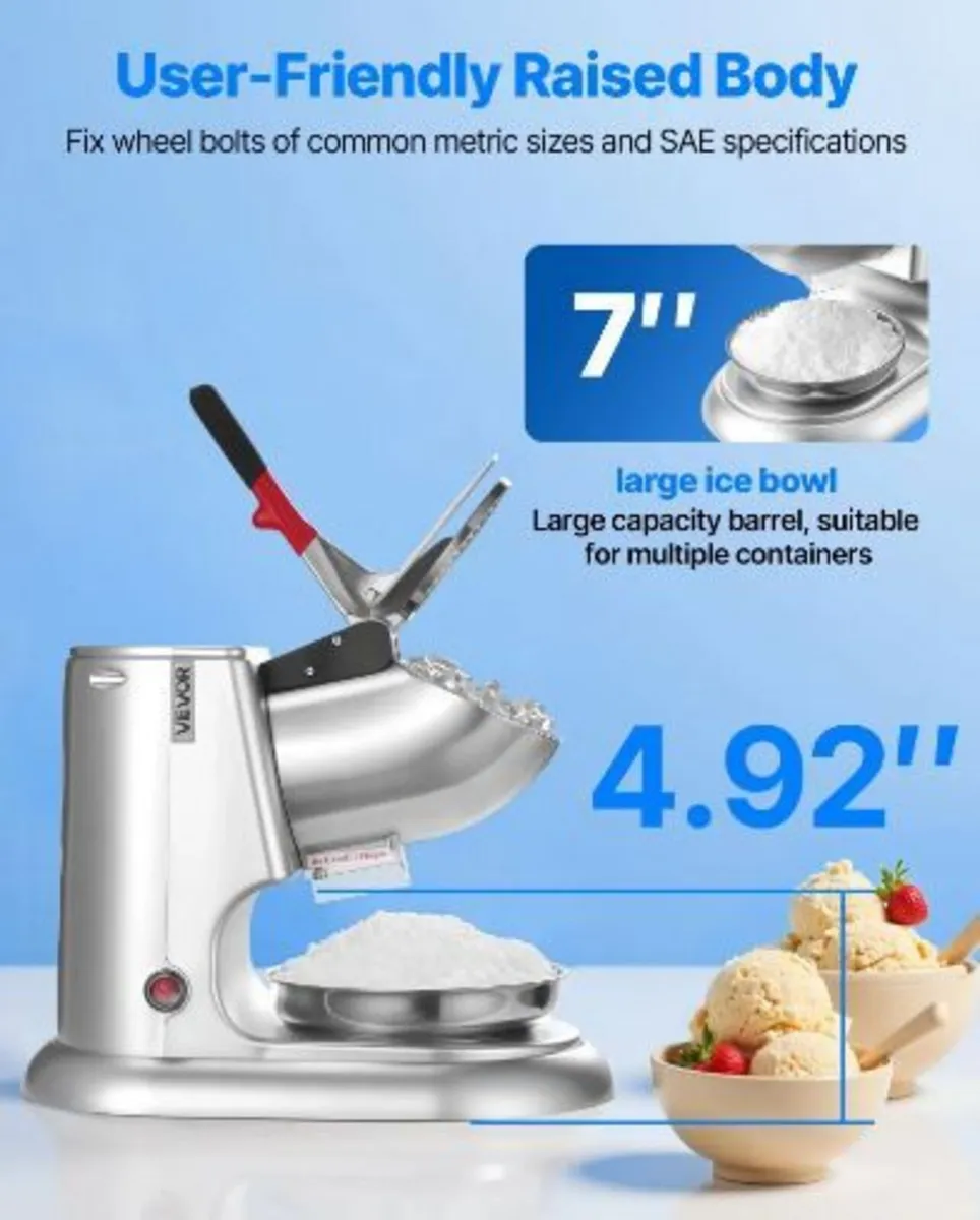 Ice Crusher Machine, 100kg - Image 4