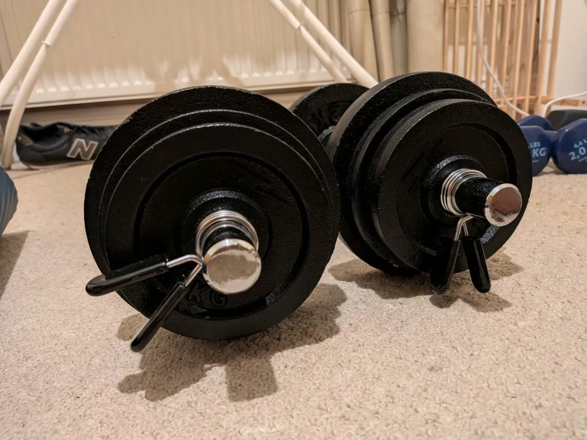 10 kg dumbbells - Image 2