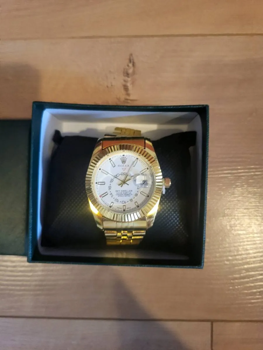 REP rolex gold and white prestige condition - Image 2