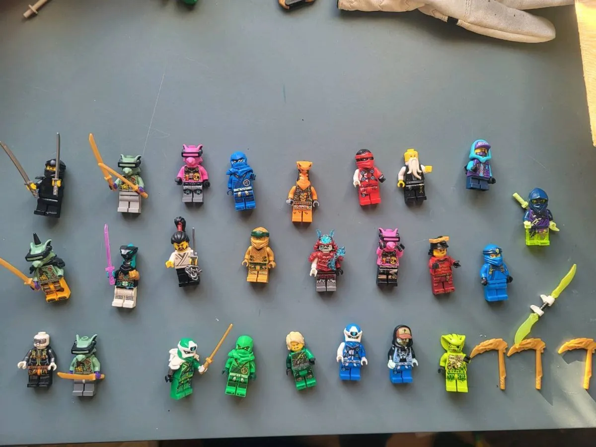 MASSIVE lego bundle figures ninjago