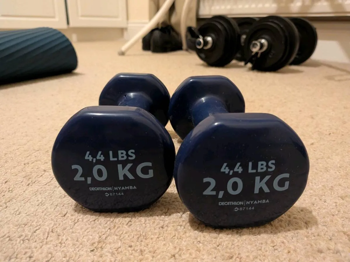 2 kg dumbbells - Image 1