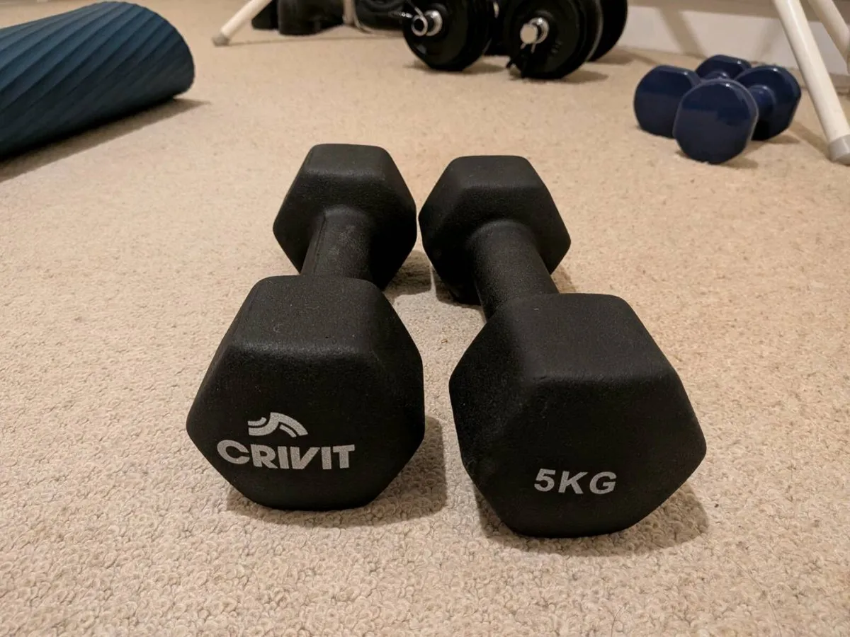5 kg dumbbells - Image 1