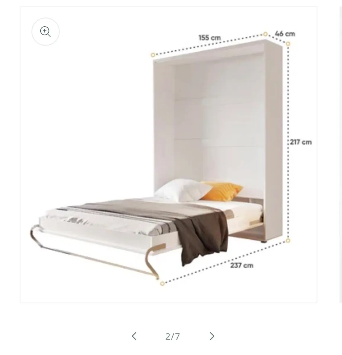 Wall bed Murphy bed double - Image 3