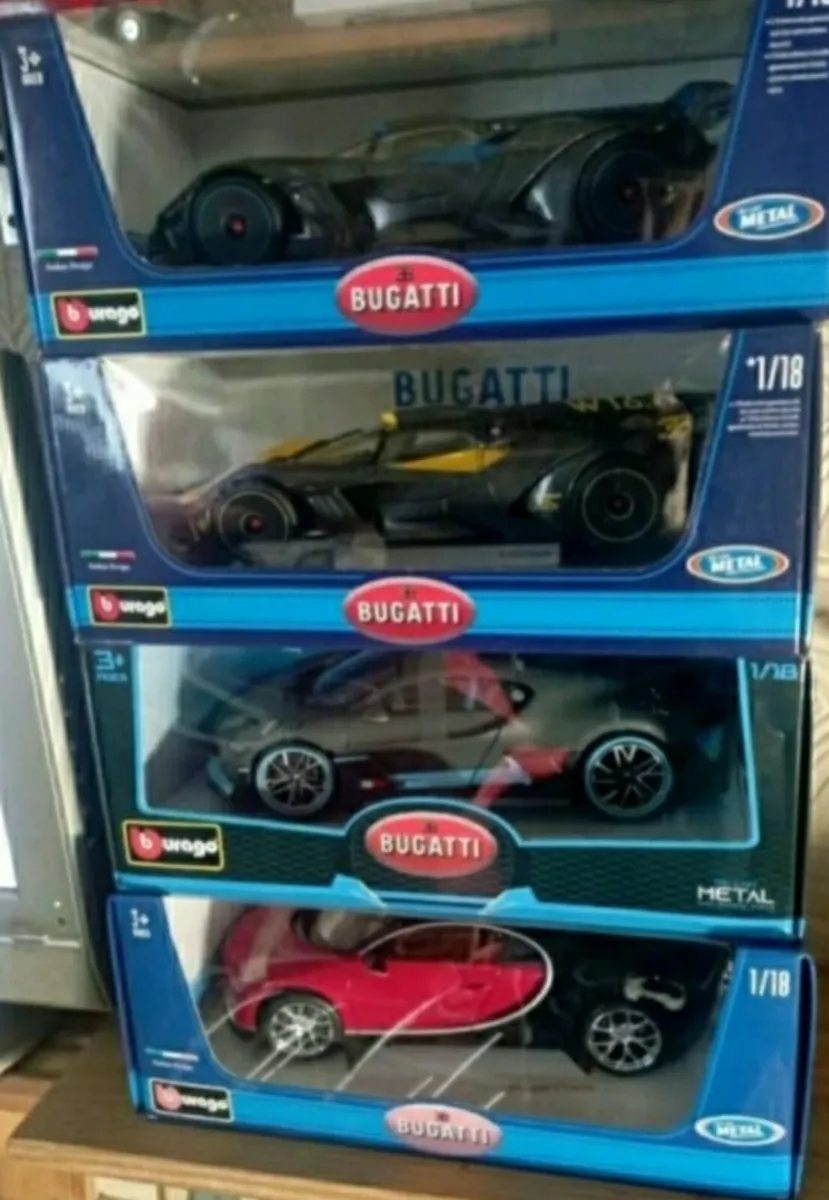 4X 1.18 SCALE MODELS