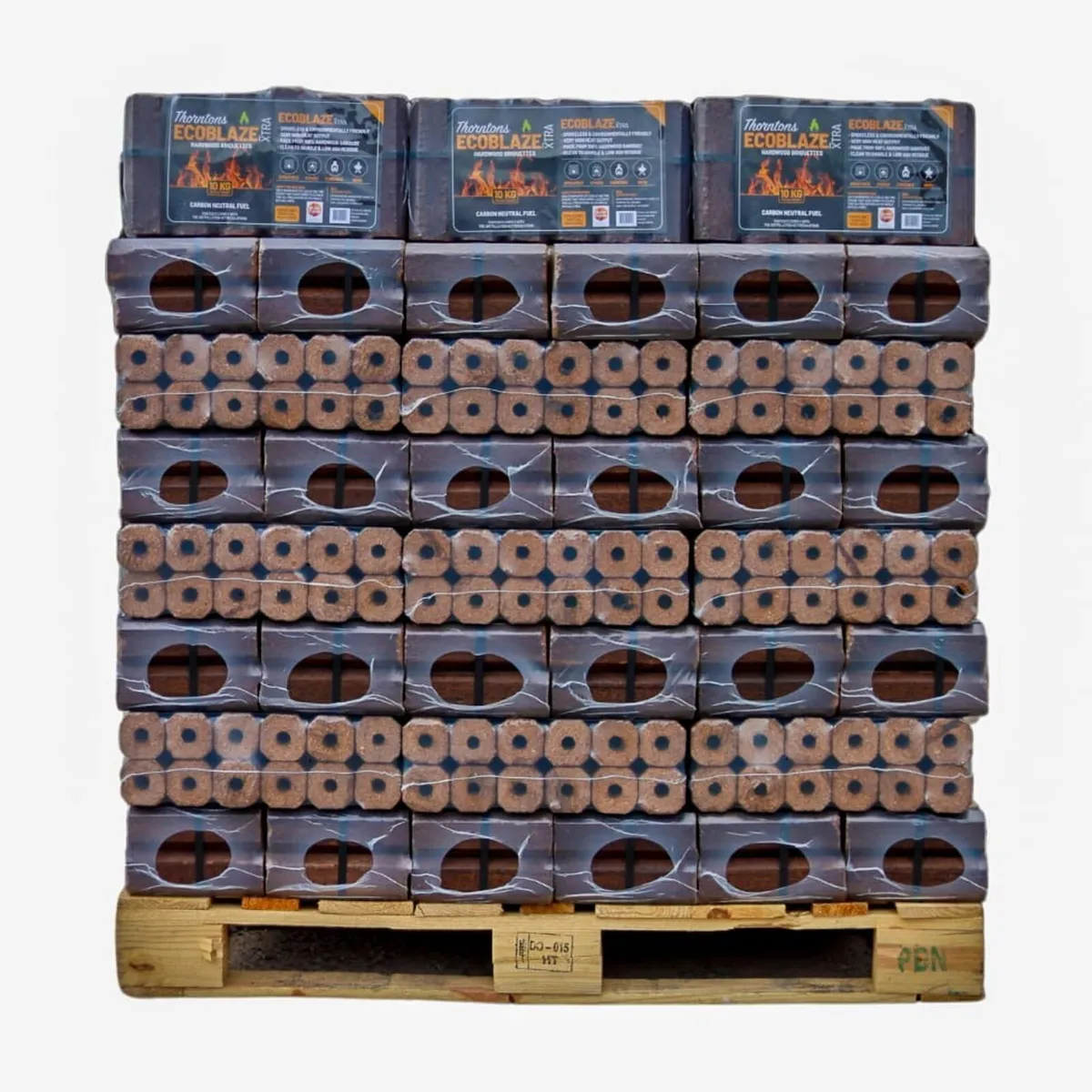 ECO BLAZE HARDWOOD BRIQUETTES- NATIONWIDE DELIVERY