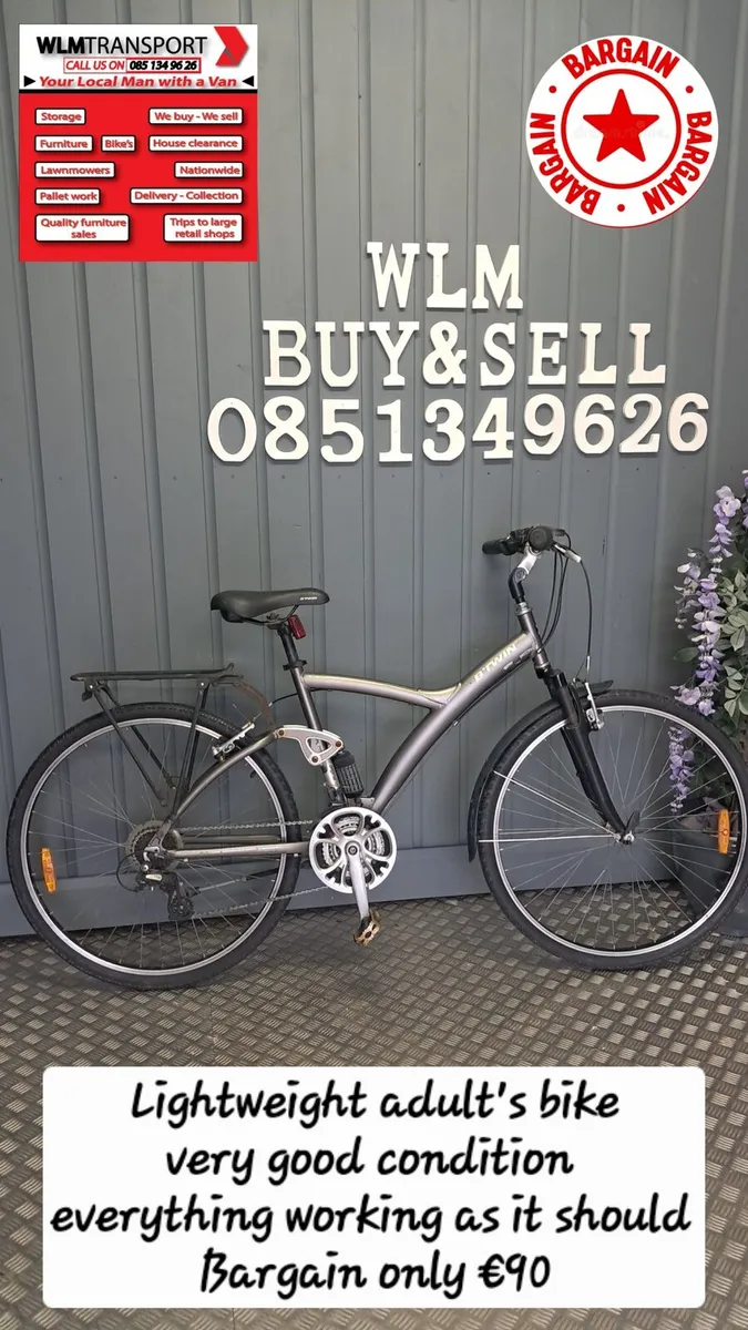 Very nice light weight adults bike - Image 1