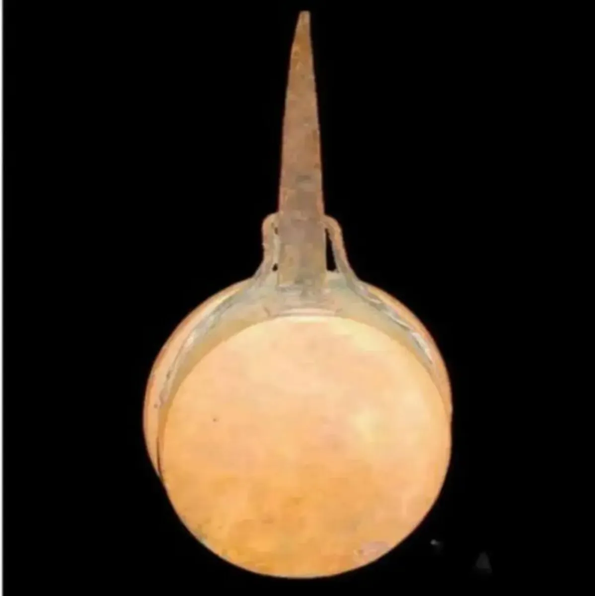 Vintage Brass/Copper Skillet - Image 4