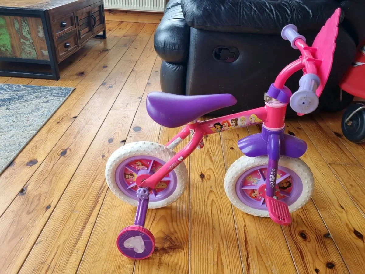 Disney Princess bike 2in1 - Image 1