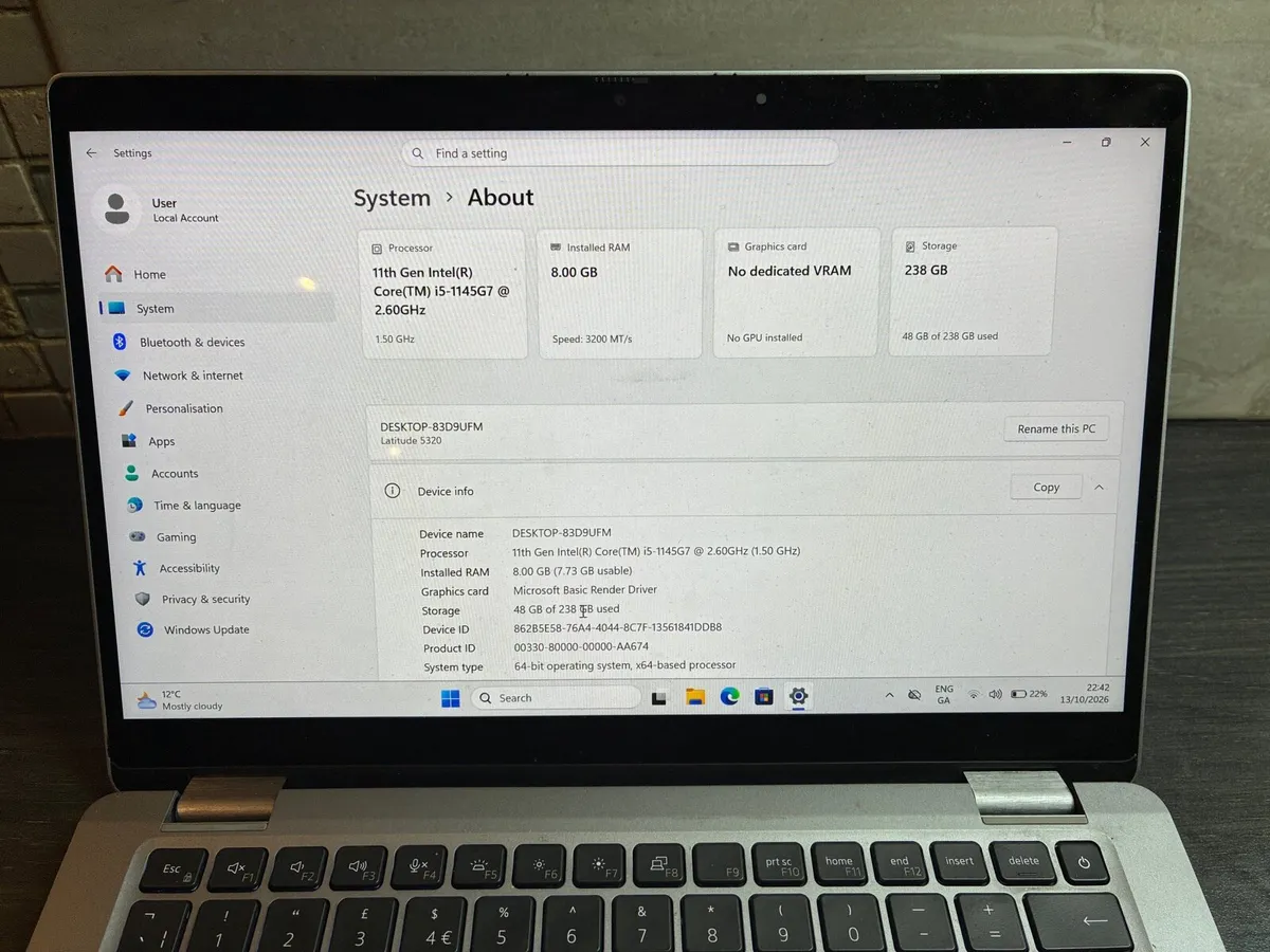 Dell Latitude 5320 - Image 3