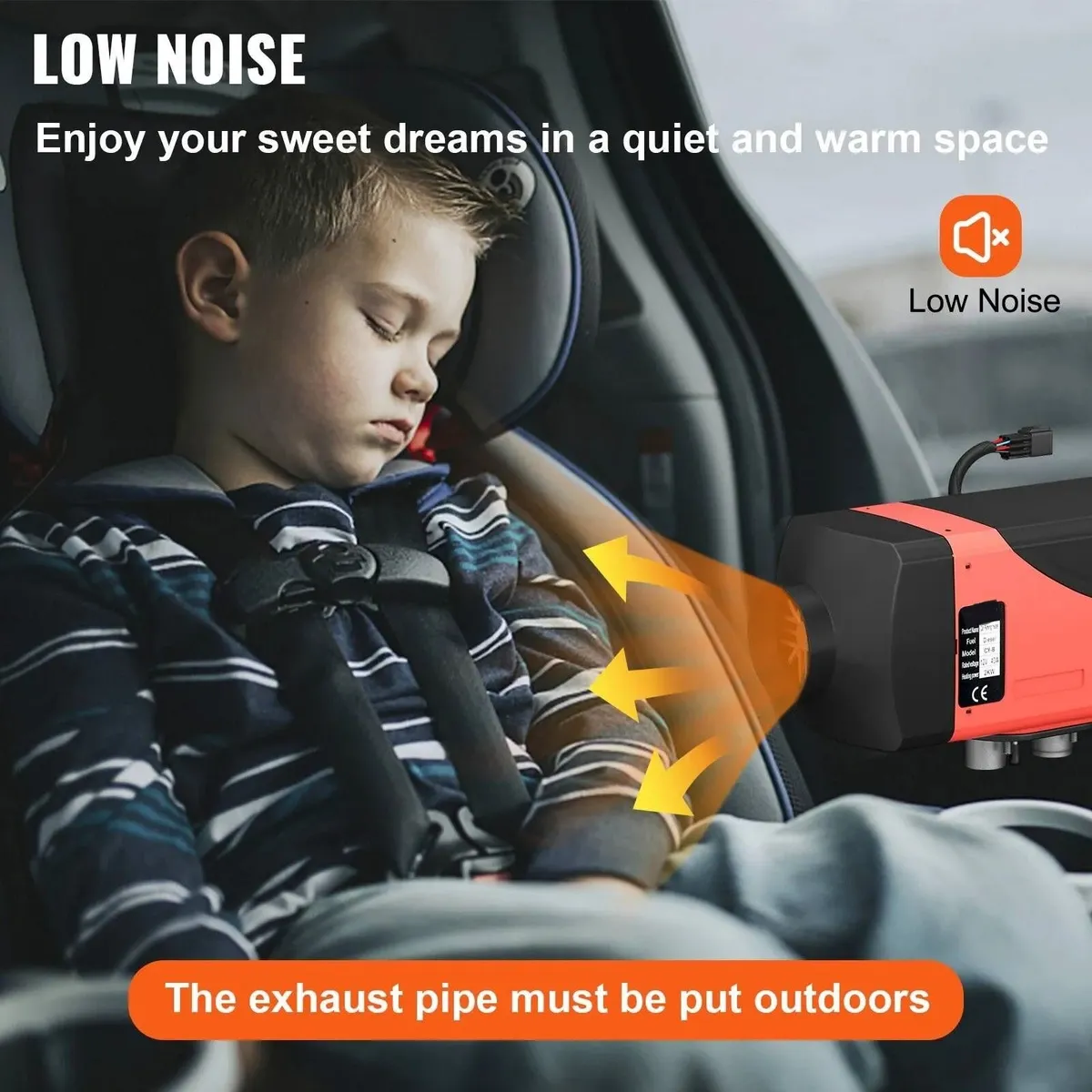 Diesel Heater 12V 2KW for Cars, Trucks and Buses - Image 4