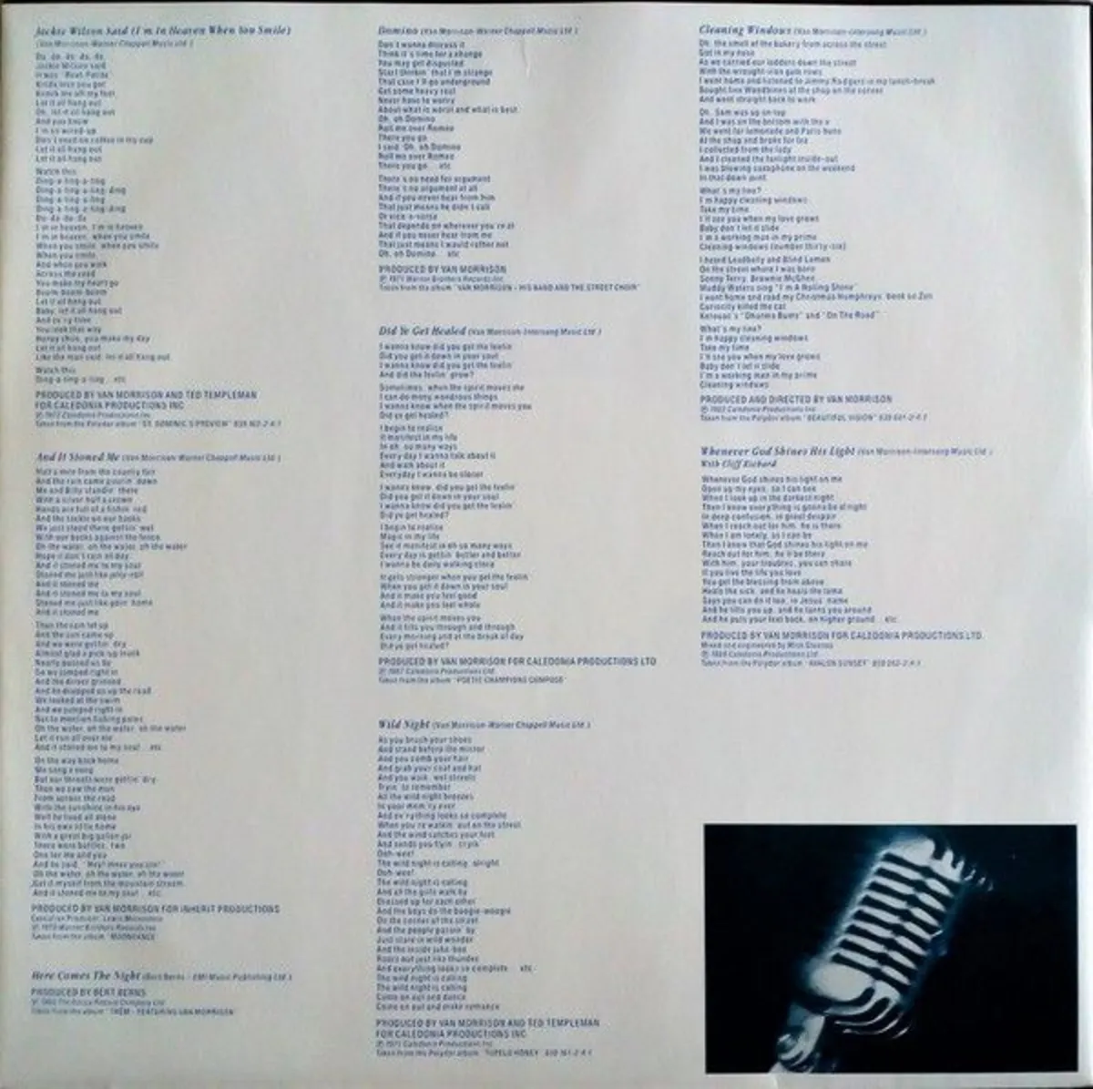 Van Morrison - The Best Of 1990 Vinyl LP Record - Image 3
