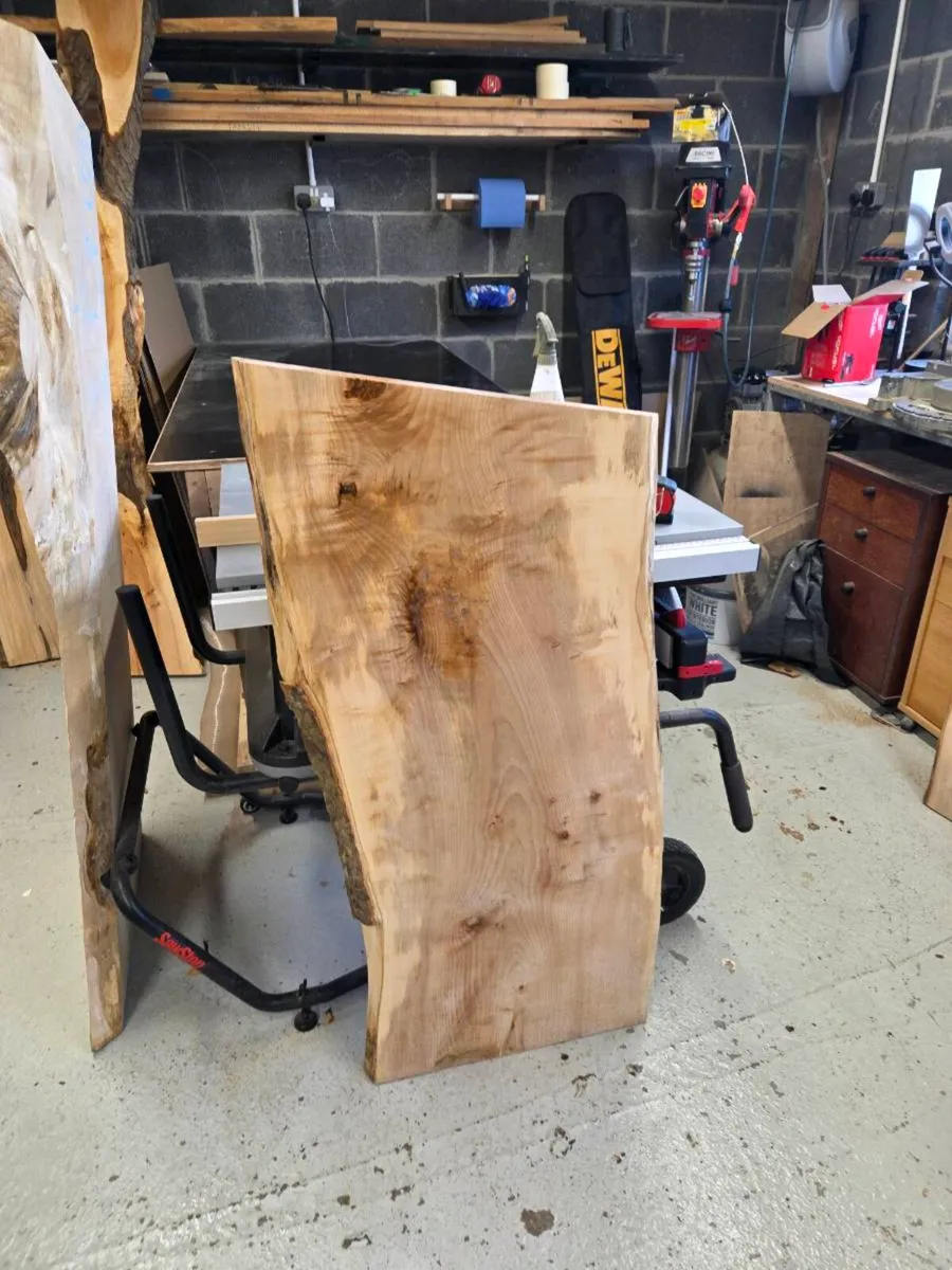 Live edge sycamore slab - Kiln Dried - Image 1