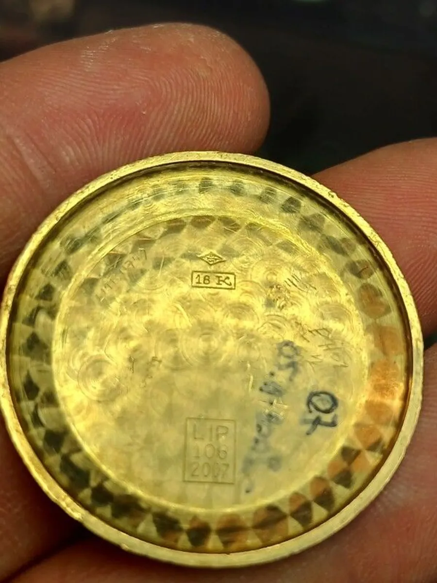 LiP vintage cronograph 50's 18k gold - Image 3