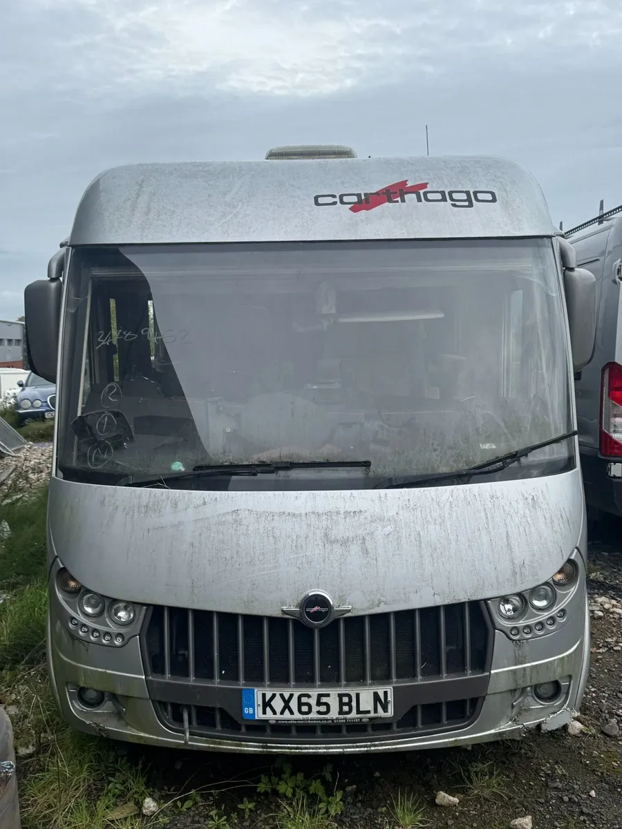 2016 Carthago Chic motorhome fire damaged - Image 3