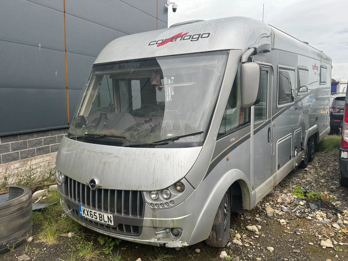 2016 Carthago Chic motorhome fire damaged - Image 4