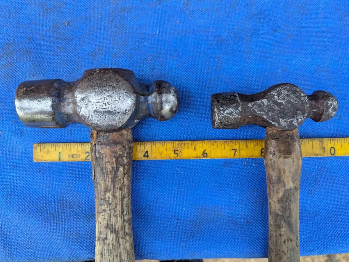Pair of Blacksmiths Hammers - Image 3