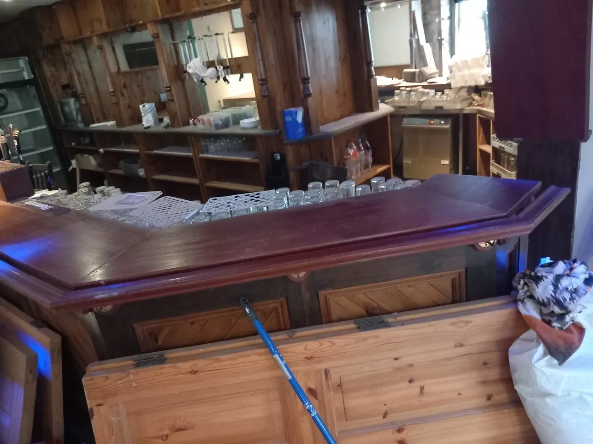 Pub Counter, seating , tables, fridges - Image 1