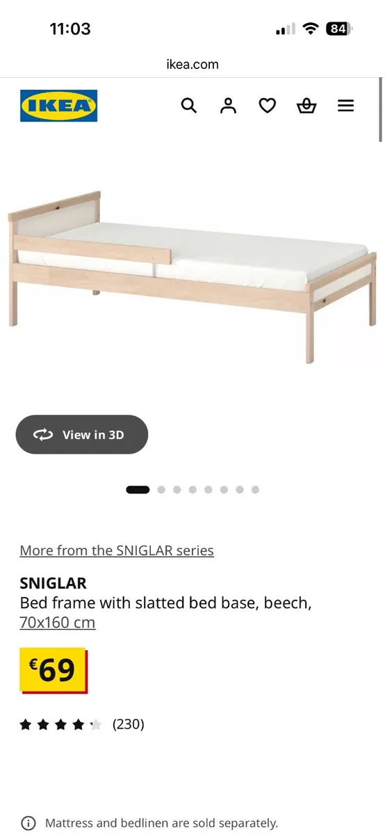 Toddler bed - Image 4