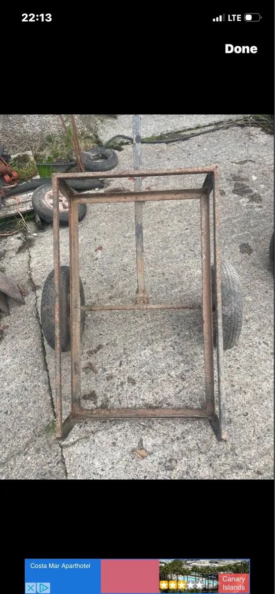 Go cart trailer frame - Image 1