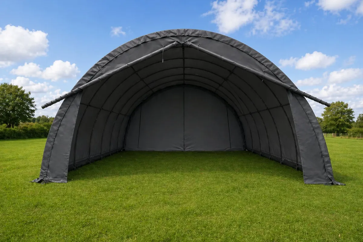 20ft x 20ft Heavy Duty Pvc Storage Tent Shelter - Image 3