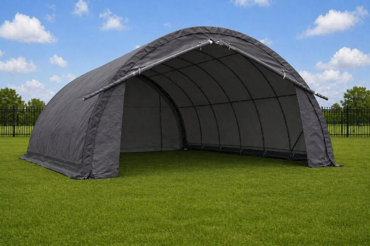 20ft x 20ft Heavy Duty Pvc Storage Tent Shelter - Image 2