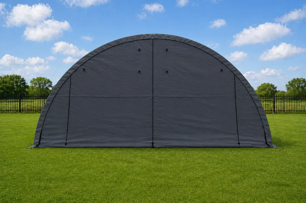 20ft x 20ft Heavy Duty Pvc Storage Tent Shelter - Image 1