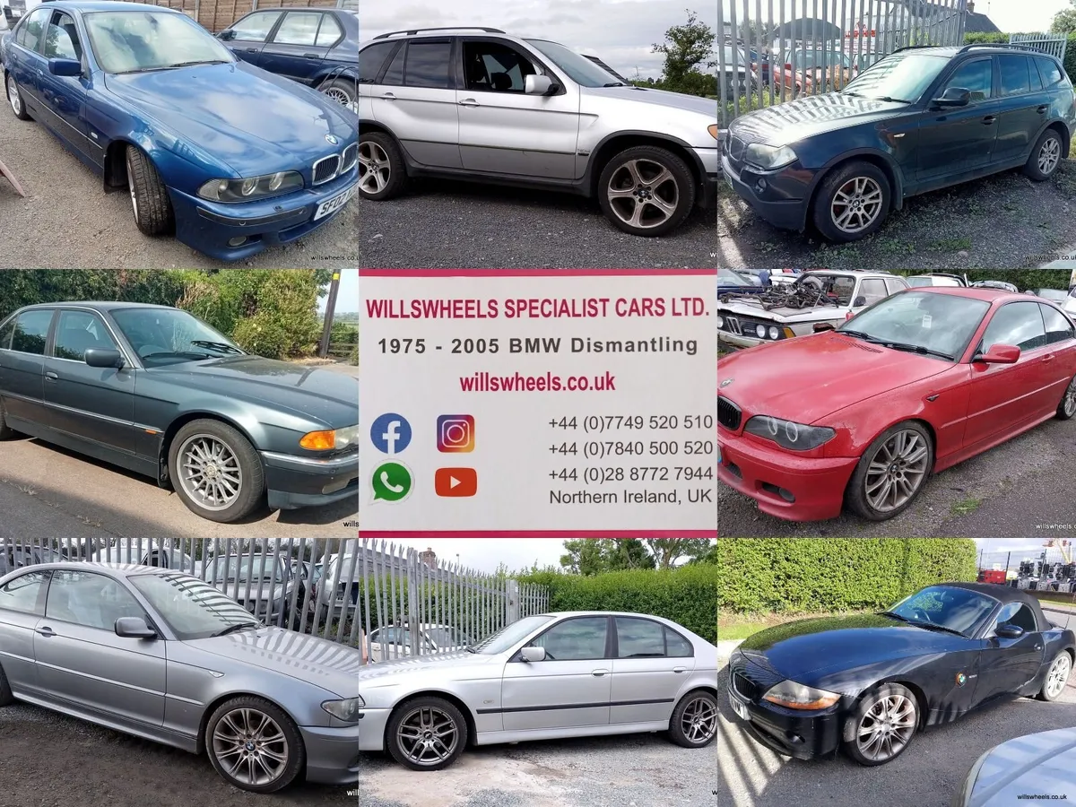 BMW E38 E39 E46 E53 X5 E83 X3 BREAKING DISMANTLING - Image 1