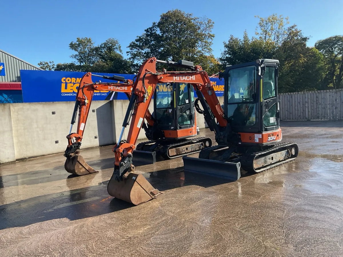 2023 HITACHI ZX33U-6-CX Mini Excavator - Image 2
