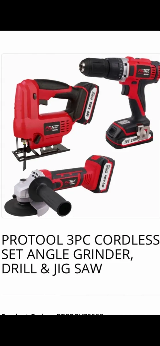 3 pce Cordless set - Image 1